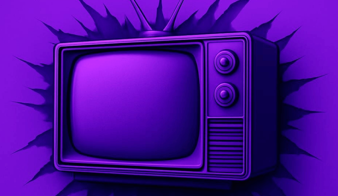 Connected TV Ai advertising visual on the blog page