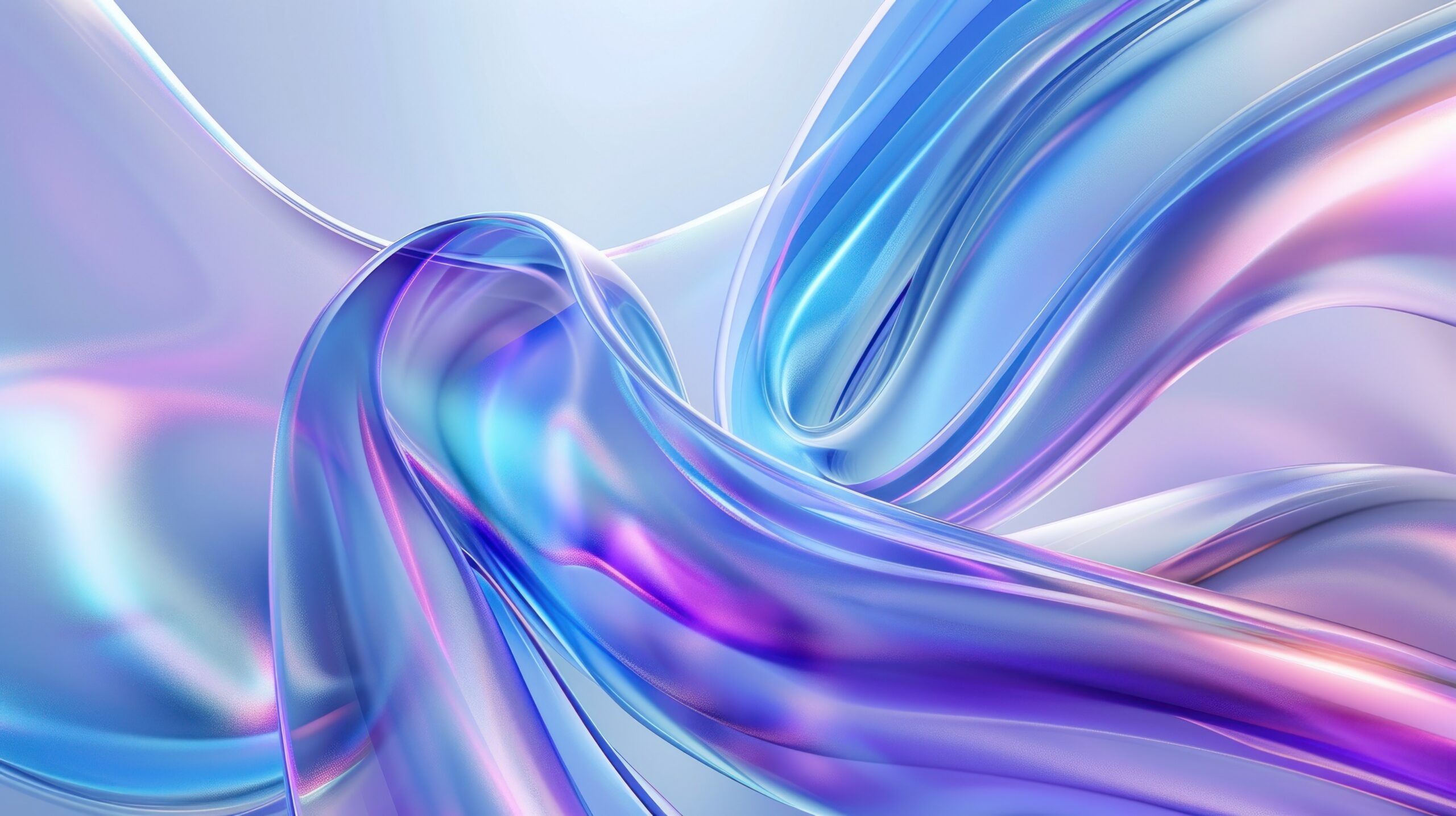 Connected TV advertising concept with abstract data flow and AI-driven marketing visualization