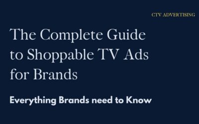 The Complete Guide to Shoppable TV Ads for Brands